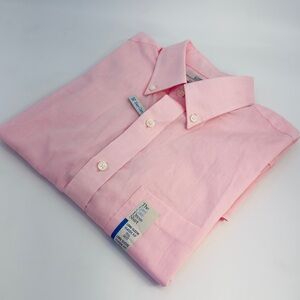 Croft & Barrow Light Pink The Easy Care Dress Shirt Long Sleeve Classic Fit‎